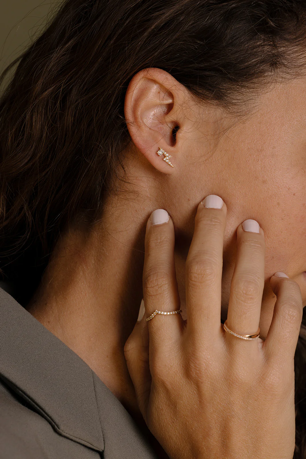 Rayo Diamond Earrings - Image 4