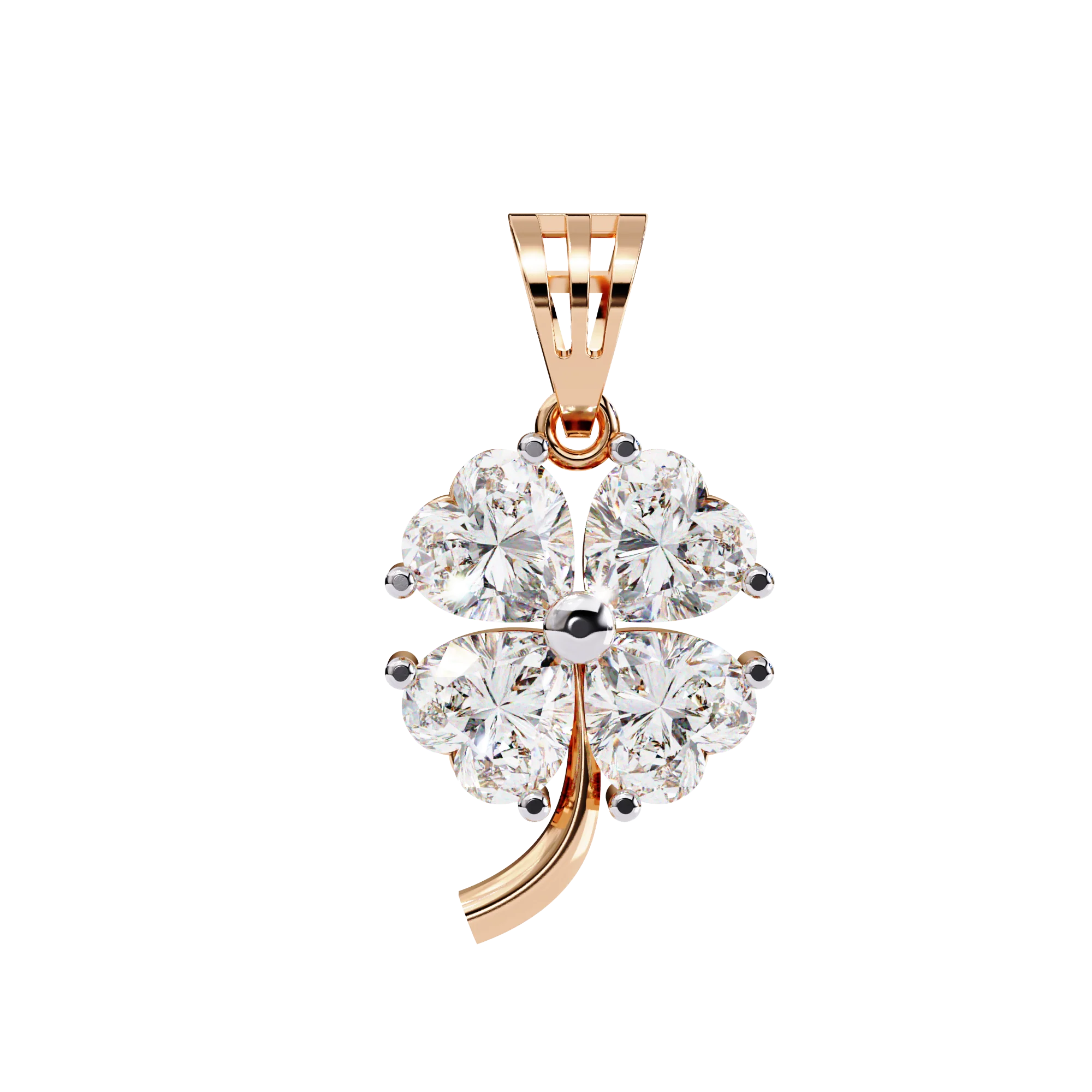 Heartfelt Clover Pendant - Image 3