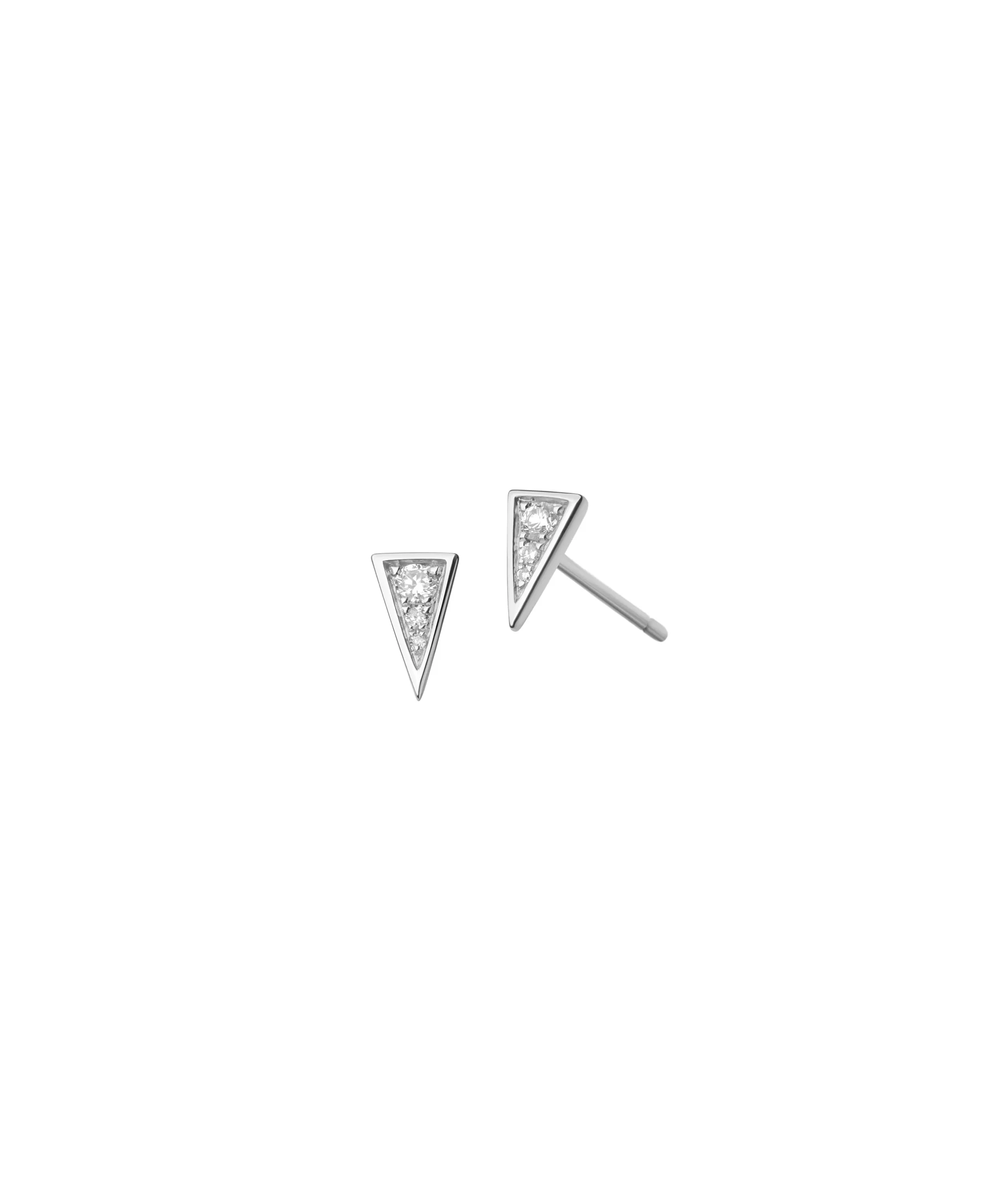 Pyramid Diamond Studs - Image 3
