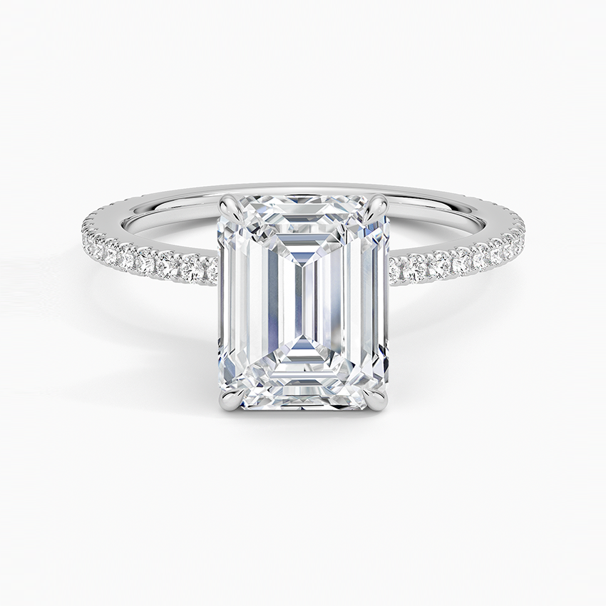 Demi Three-Quarter Coverage Diamond Ring (1/3 ct. tw.) in 18K White Gold
