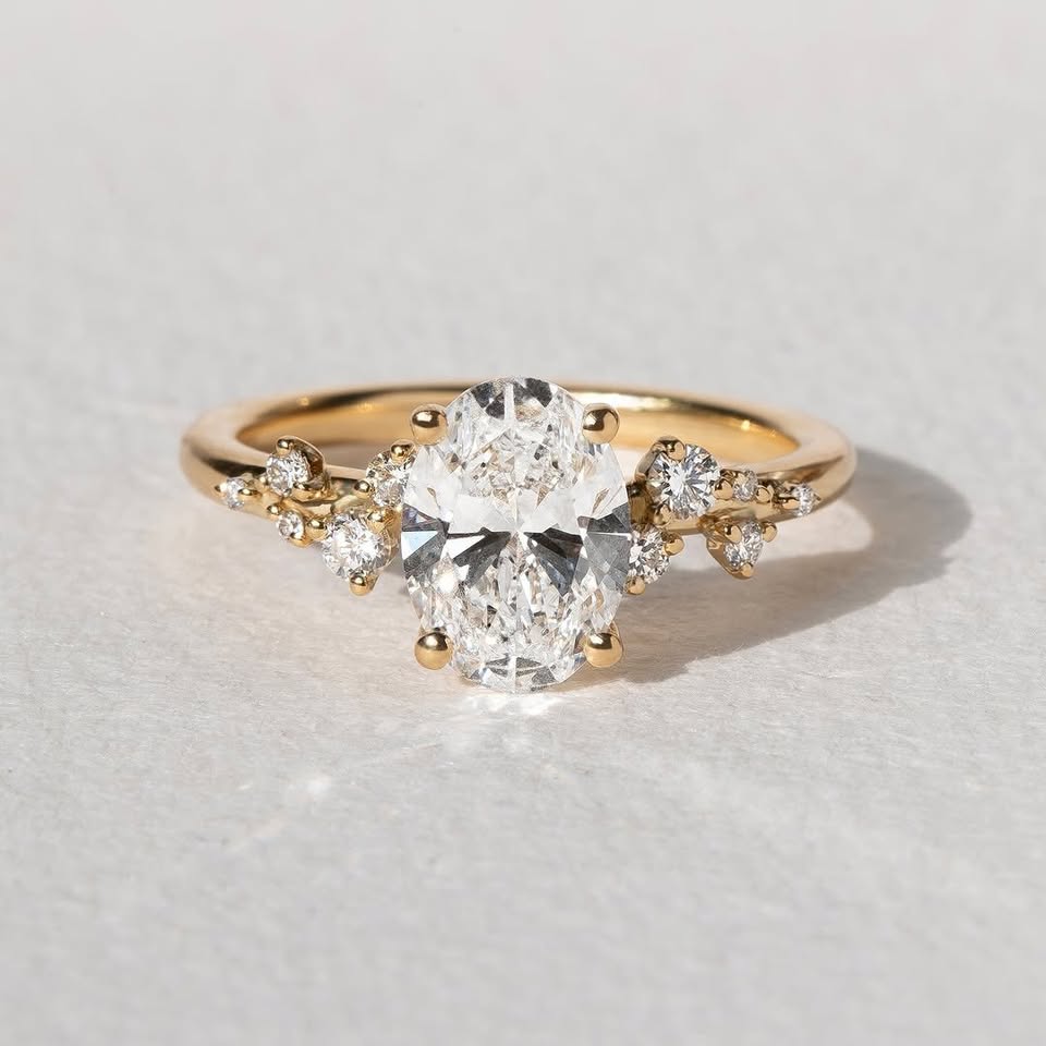 Morning star Engagement Ring - Image 2