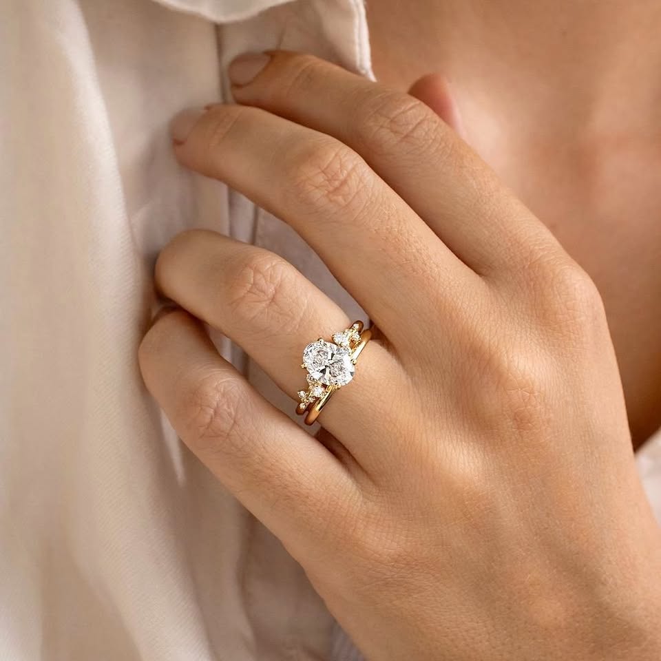 Morning star Engagement Ring - Image 5